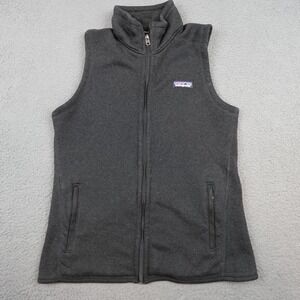 Patagonia Women's Charcoal Black Fleece Vest